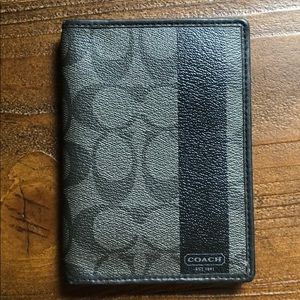 men coach card holder